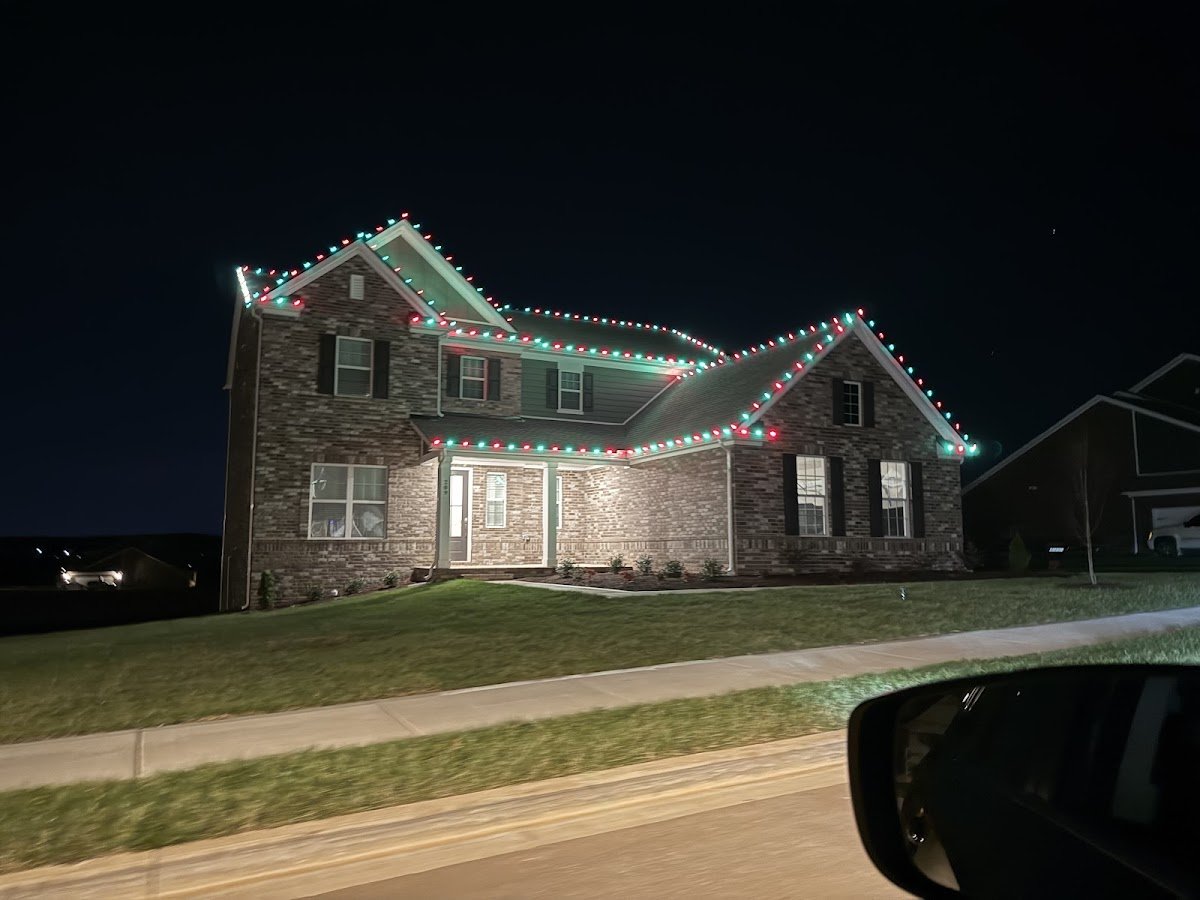 Christmas light installation, photo from Claudisia Suarez's review