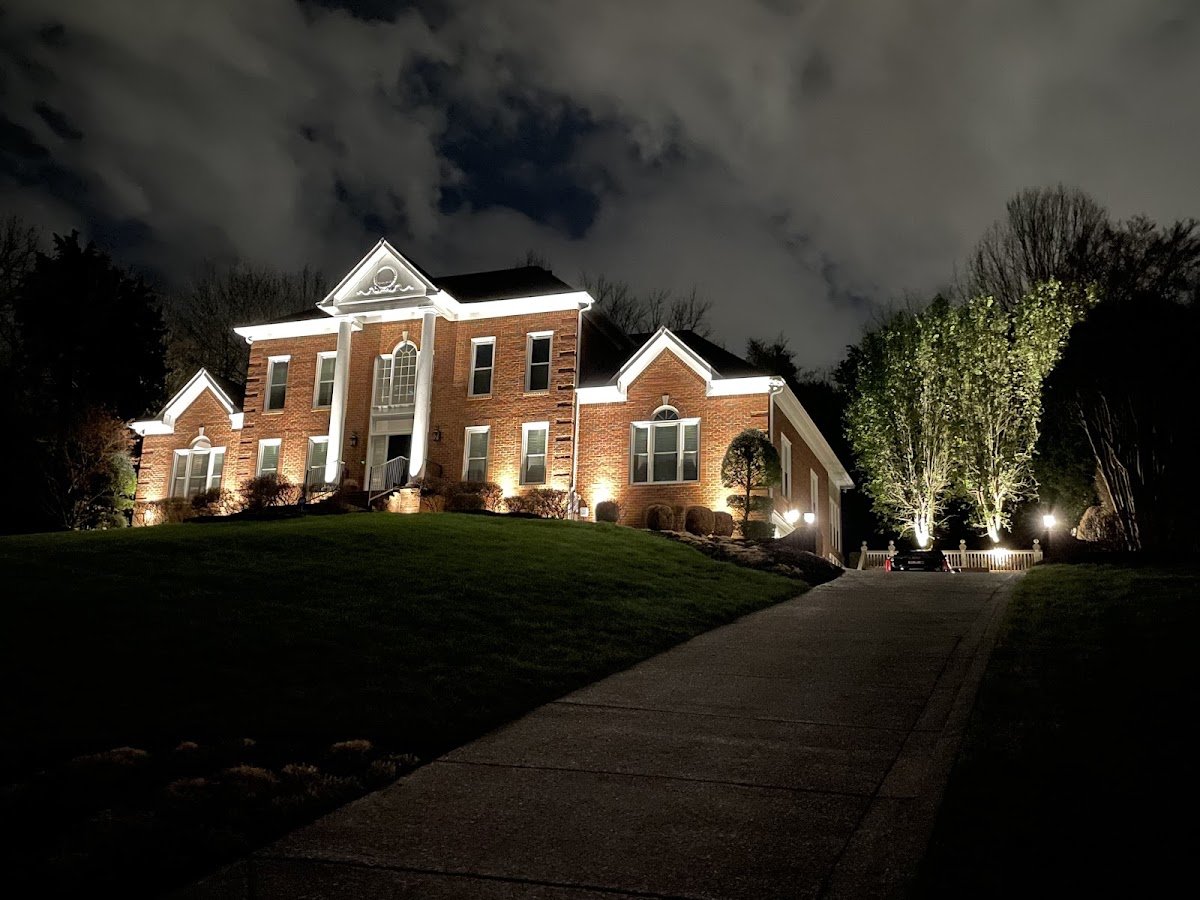 Christmas light installation, photo from tom dillon's review