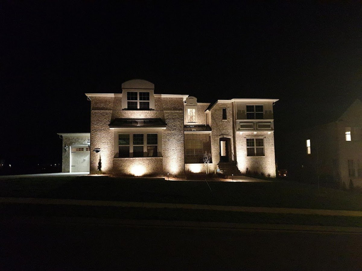 Christmas light installation, photo from Jeff N.'s review