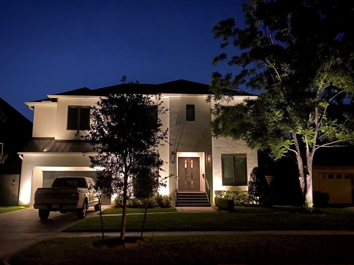 Christmas light installation, photo from Usman Khaderi's review