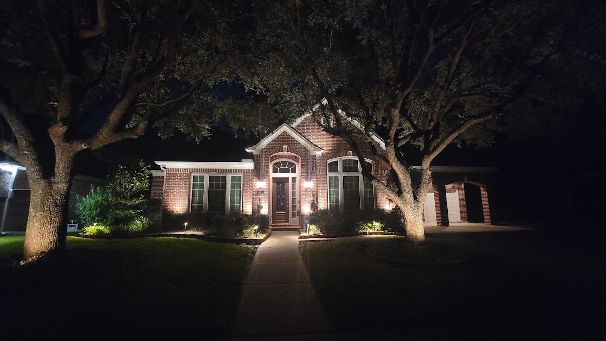 Christmas light installation, photo from Jeff przybyla's review
