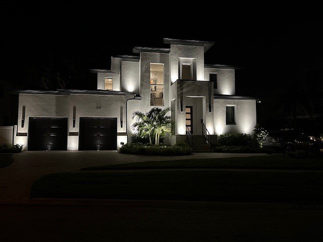 Christmas light installation, photo from Joe Tocci's review