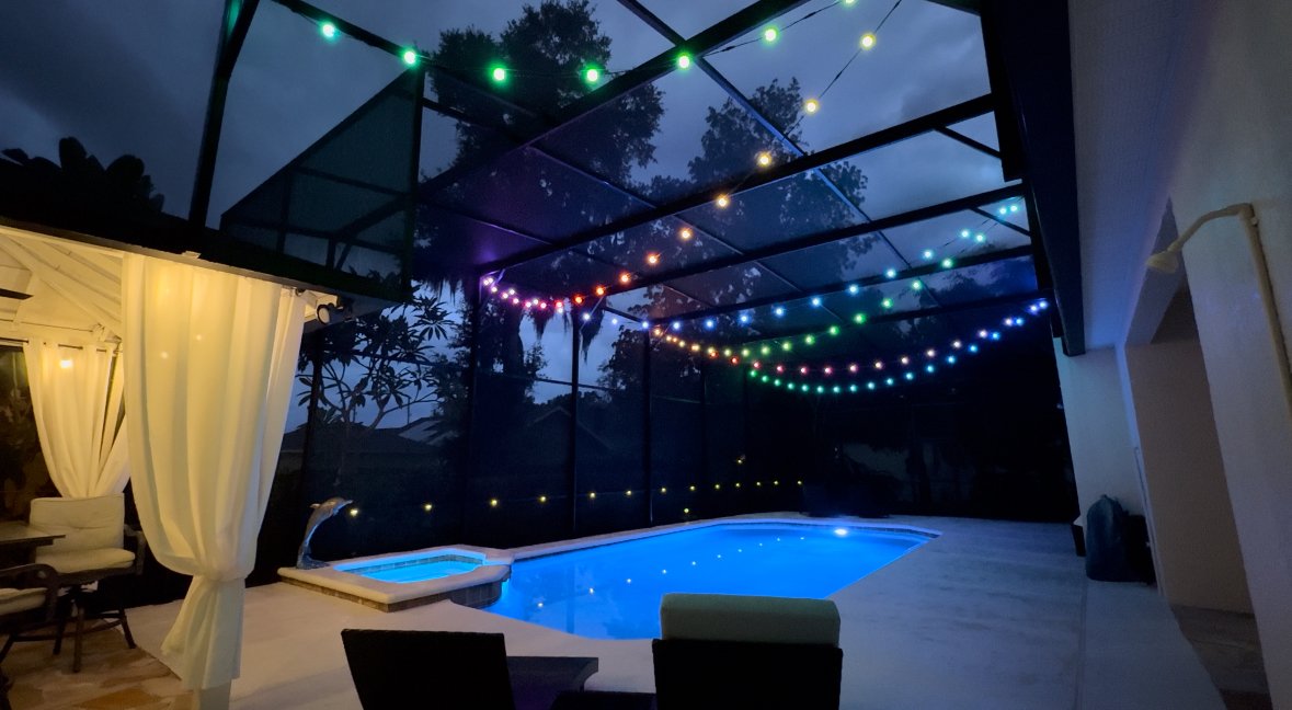 Christmas light installation, photo from gfracerx's review
