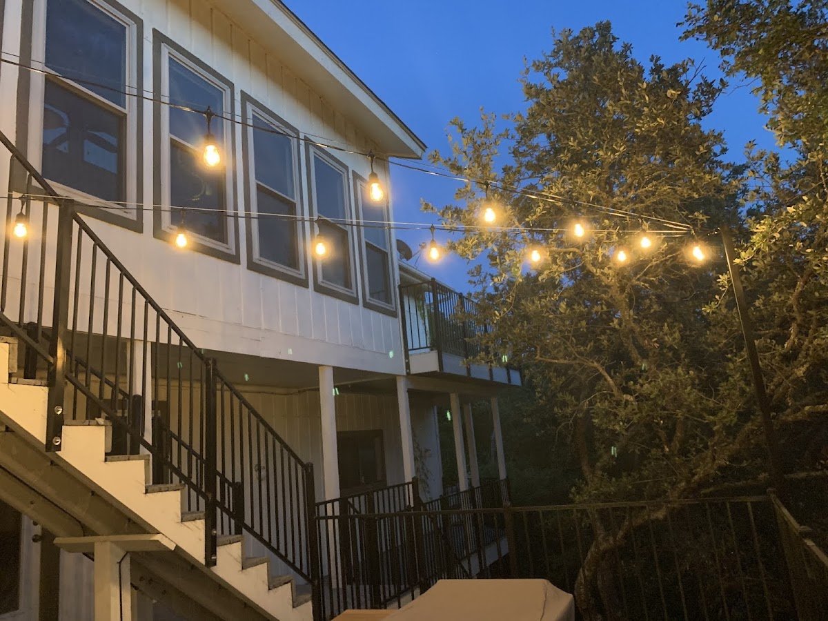 Christmas light installation, photo from Anne Pham-Macharia's review