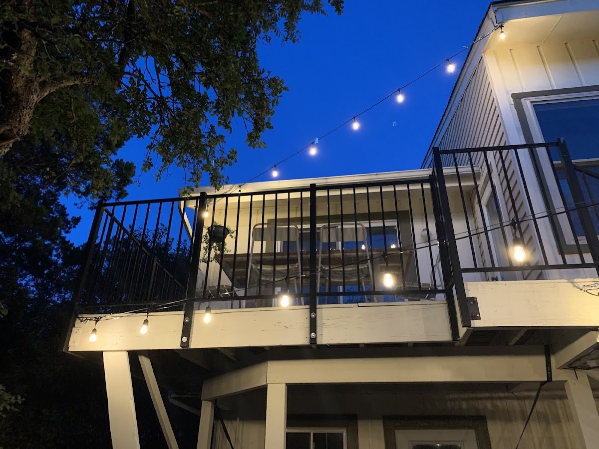 Christmas light installation, photo from Anne Pham-Macharia's review
