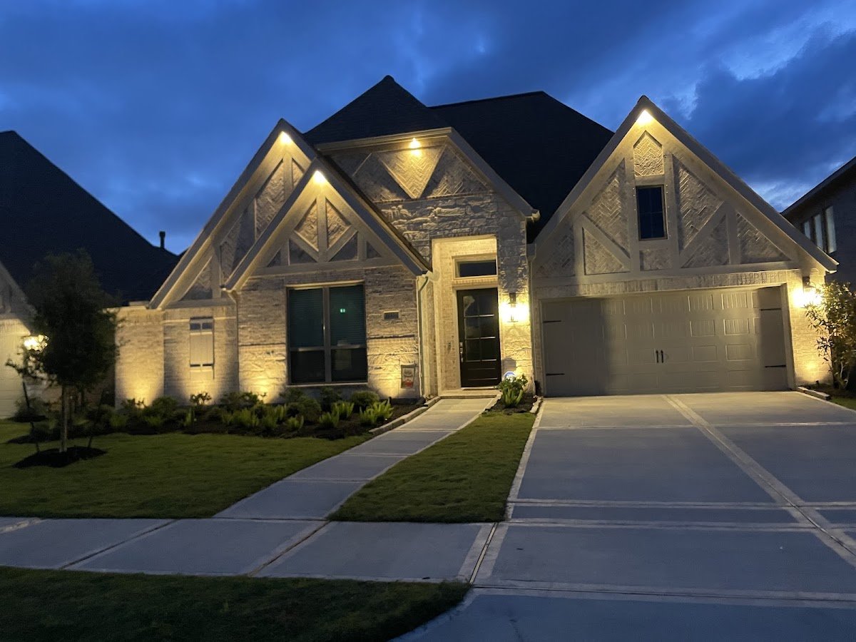Christmas light installation, photo from Kristina Domingue's review