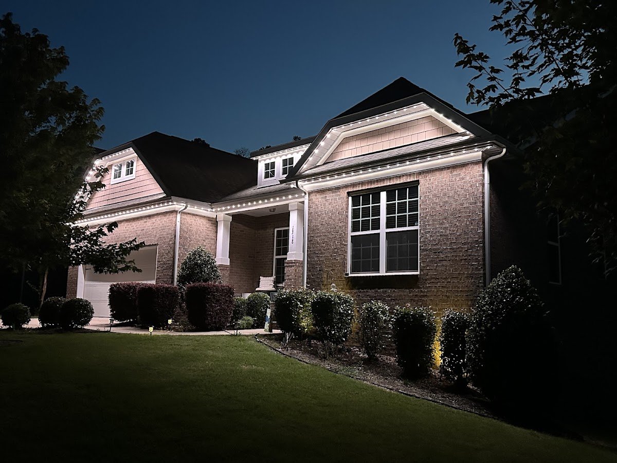 Christmas light installation, photo from Paul Gervasi's review