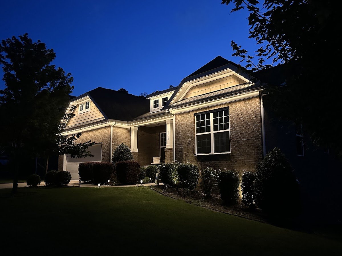 Christmas light installation, photo from Paul Gervasi's review