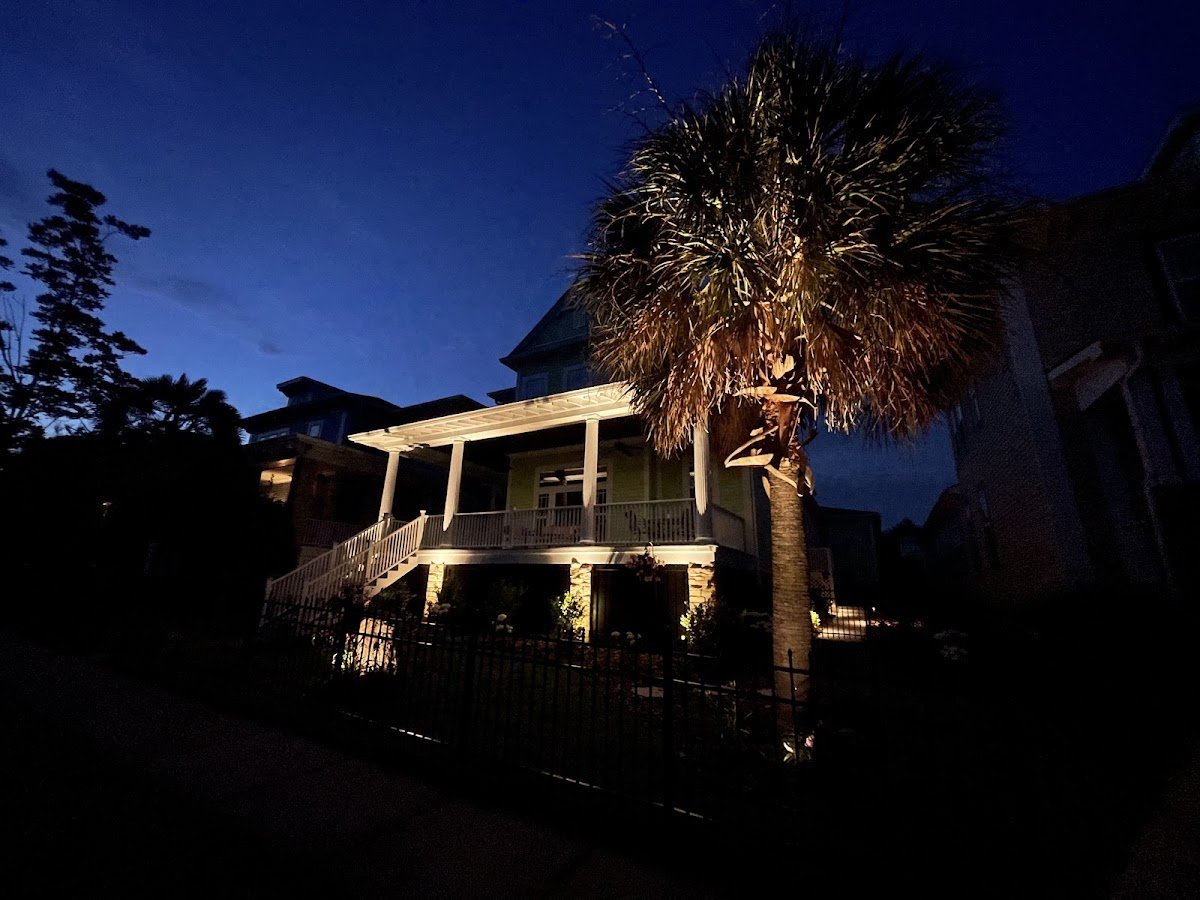 Christmas light installation, photo from Amelia Quilon's review