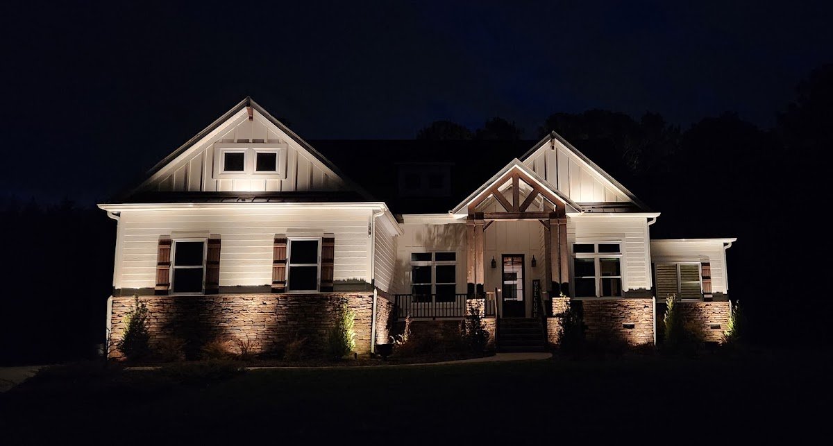 Christmas light installation, photo from Diane Passkiewicz's review