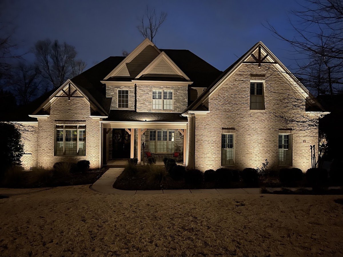 Christmas light installation, photo from Sherilyn Jones's review
