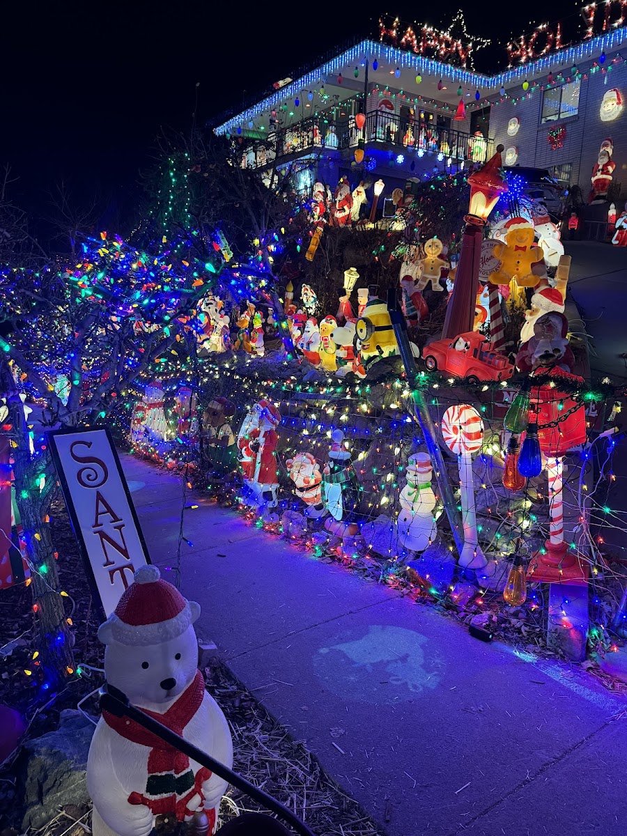 Christmas light installation, photo from Jahja Ng's review